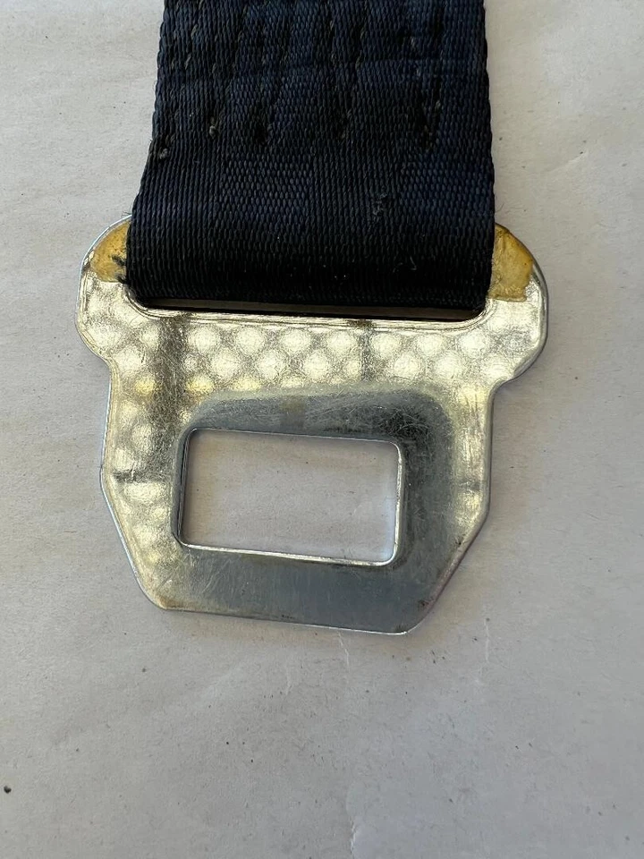 Cinturón de seguridad negro Jim Robbins modelo JR 6617 1966-67, buen usado. Foto 4 de 4