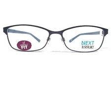 Next Issue AN 197 COL 50 Eyeglasses Frames Blue Rectangular Cat Eye 52-15-140