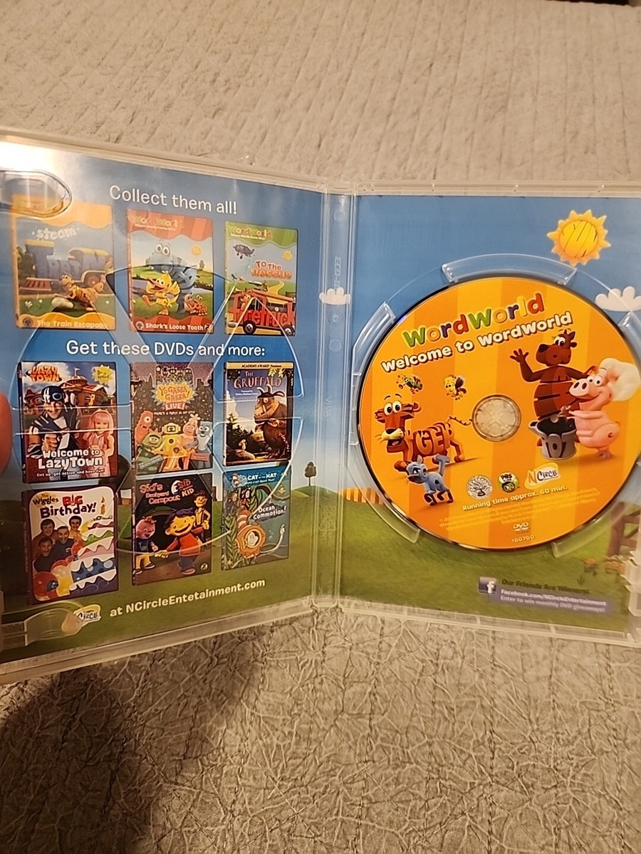 WordWorld: Welcome to WordWorld - PBD Kids (DVD) - Very Good