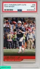 2017 PANINI DONRUSS CERTIFIED CUTS TOM BRADY #58 NEW ENGLAND PATRIOTS PSA 9 MINT