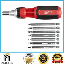 Milwaukee 48-22-2322 9-in-1 Square Drive Ratcheting Multi-bit Driver
