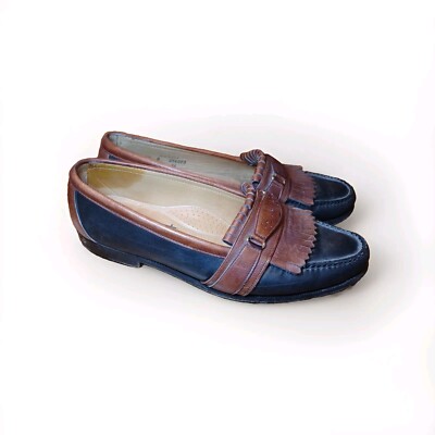 Cole Haan Genuine American hand Sewn Black and brown leather  display picture 1