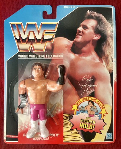 WWF Hasbro Brutus The Barber Beefcake action figur...