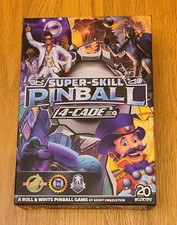 Super-Skill Pinball: 4- CADE Roll & Write Board Game WizKids