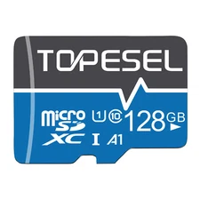 TOPESEL 128GB U1 Ultra Micro SD Card Memory Card For PC Laptop Smartphone Camera
