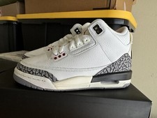 Nike Air Jordan 3 Retro GS White Cement Reimagined Kids DM0967 100 Size 4Y