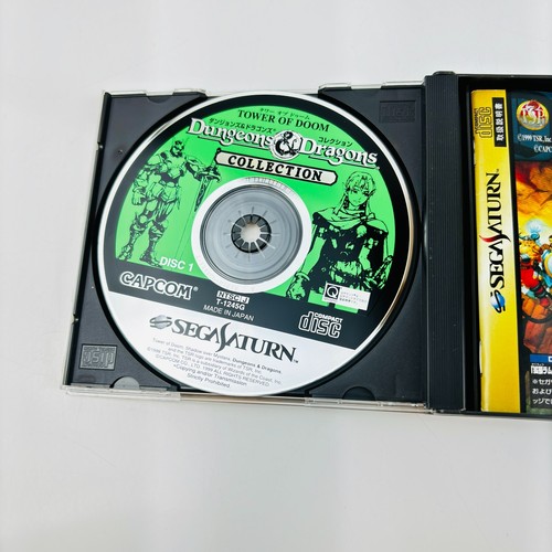 Dungeons & Dragons Collection Sega Saturn SS CAPCOM Action Used Japanese - Picture 7 of 12