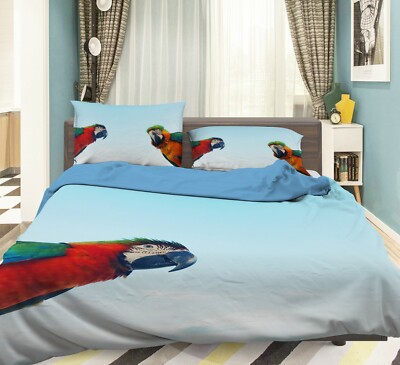 3D Sky Bird M88 Tier Bett Kissenbezüge Decke Bettdecke Abdeckung Set Angelia