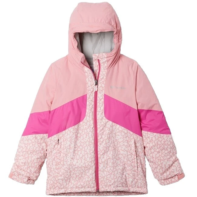 Aislamiento de poliéster Columbia Abrigo Chaqueta de esquí para niñas