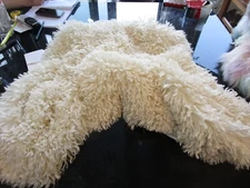 Pottery Barn Teen Himalayan Faux ivory  Lounge Around Pillow cover backrest smp