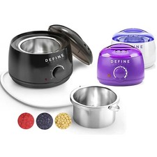 Electric Hair Wax Melter Warmer Machine Pot Removal + Beans Paraffin Heater