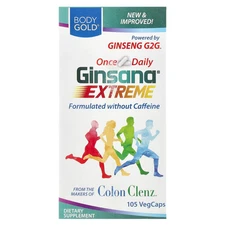 Pharmaton Natural Health Ginsana Energy 105 Veggie Caps All-Natural,