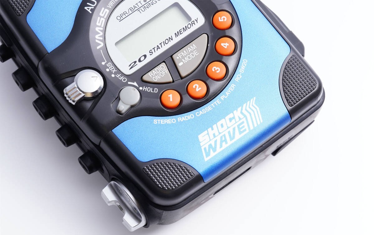 Panasonic Shockwave Portable Cassette Tape Player Radio RQ-SW20