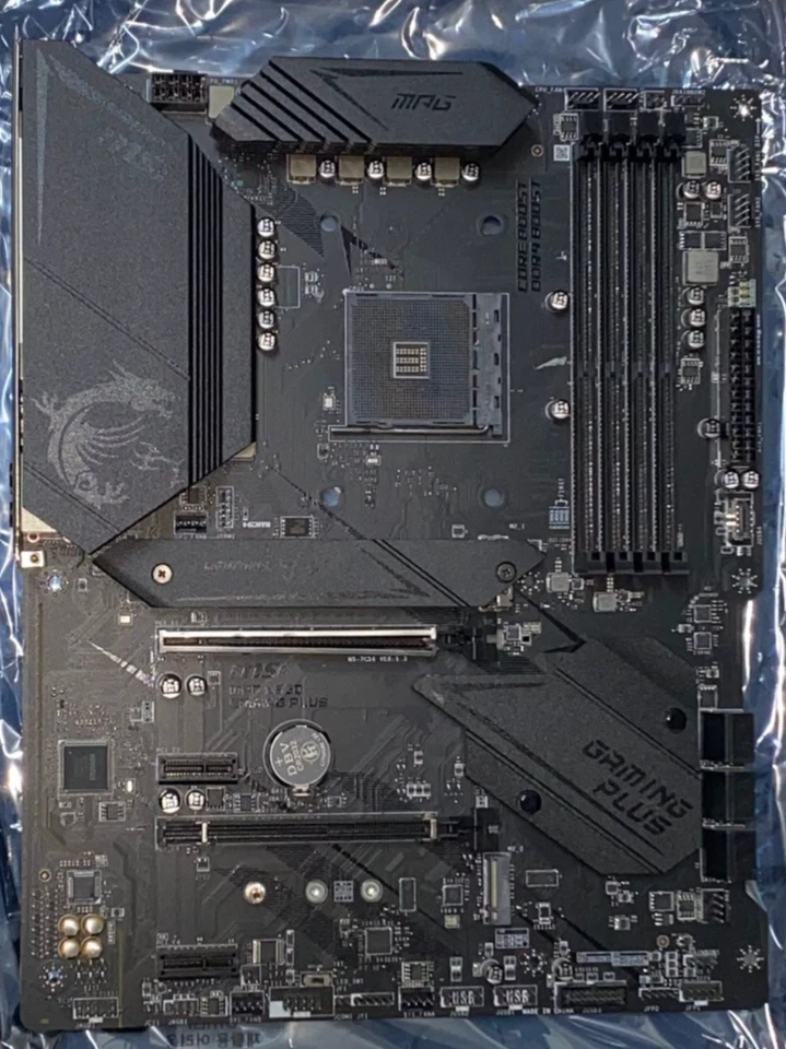 MSI MPG B550 Gaming Plus Motherboard – PCIe Slot 1 (Partial Functional) - Immagine 2 di 4