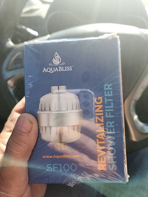New Aquabliss SF100 Revitalizing Shower Filter Multi Stage High Output  NEW