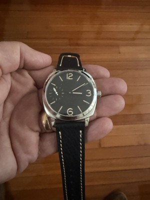 Seagull Men's Manual Watch: 42mm, ST3600 Movement, Sapphire Crystal,