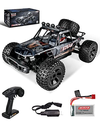  HB101 1:10 Scale Beginner RC Truck, 4WD High Speed 48km/h All Terrains RC Car 