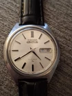 VINTAGE SEIKO 5 ACTUS 21J AUTOMATIC SILVER DIAL 7019-8010 JAPAN MEN'S WORKING