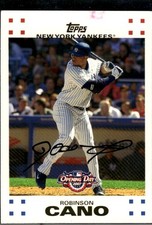 Robinson Cano 2007 Topps Opening Day New York Yankees #9