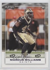 2017 Panini Playoff Rookies 2nd Down 3/49 Marcus Williams #265 x5u