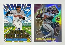 2026 Topps Series 1 Samuel Basallo #8B-20/#TOG-10 RC Insert LOT
