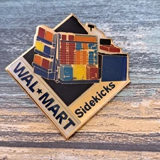 Walmart Associate Employee Pin - Sidekicks Department Display