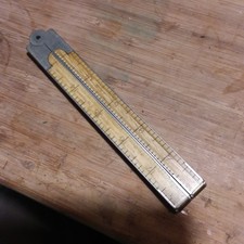 Antique STANLEY No. 87 RULE 4 FOLD 2 Ft 