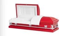 Casket Emporium - Clair red