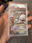 POKEMON 2015 XY Breakthrough M MEWTWO EX #64 PSA 7