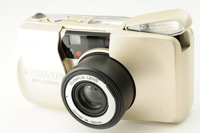[Tested Working] Olympus Stylus mju Zoom 105 35mm Point & Shoot Film Camera #027