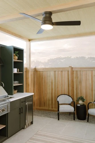 Hinkley Lighting 902752F-LWD Trey 52" 3 Blade Smart LED Indoor / - Bronze - Picture 2 of 12