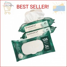 The Honest Company Hypoallergenic Flushable Wipes for Sensitive Skin, Tropical L