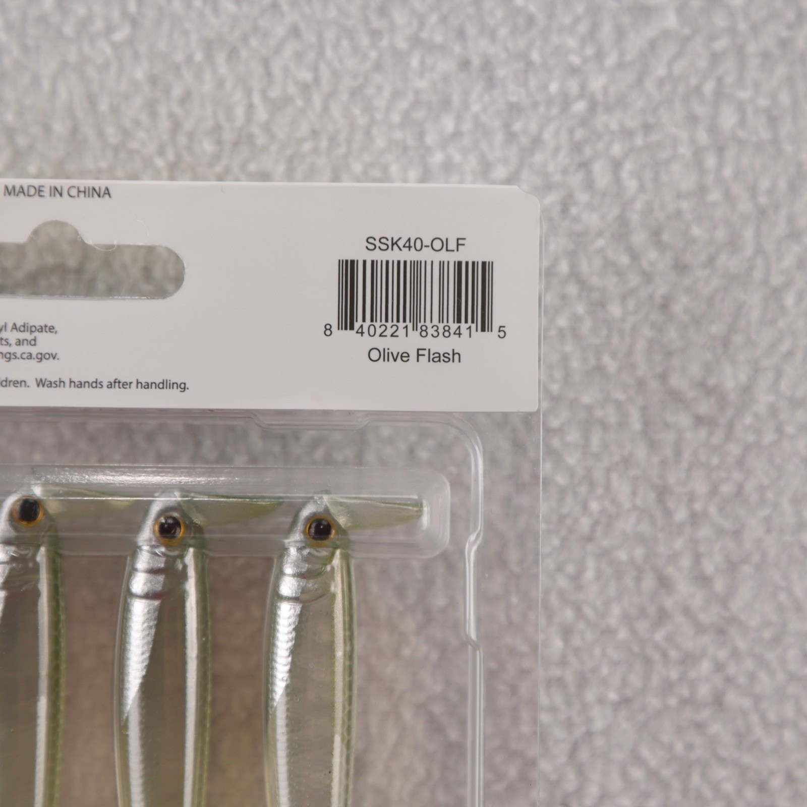 Lot of 2 6th Sense Masterclass Strobe 4.0 Shaker Swimbait Olive Flash 5pk - Image 4