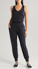 Sweaty Betty Gaia Yoga Jumpsuit In Black 138 New Size Small
