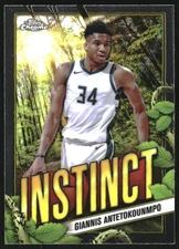 2024-25 Topps Chrome Instinct #INS4 Giannis Antetokounmpo - BSK
