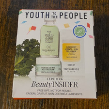 Youth To The People Face Skincare Gift Set Kale/Green Tea/Spinach Cleanser