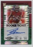 2021 Panini Contenders Optic Green Pulsar Prizm /20 Trey Sermon Rookie Auto RC