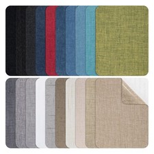Canvas Repair Patch 20 Pcs 4.9x3.7 Inch Flax Colorful Waterproof Self Adhesive