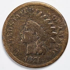 1874 Indian Head Penny Cent Low Grade