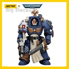 JOYTOY Warhammer 40K Action Figure Ultramarines Captain In Terminator Armour