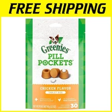 Pill Pockets Chicken Flavor 30 ct - Pack of 6