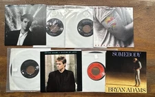 Bryan Adams / LOT of (4) 45s with Picture Sleeves / UNPLAYED - NEW