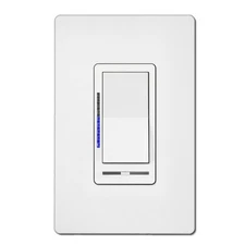 BESTTEN Digital Dimmer Switch with LED Indicator Horizontal Dimming Slider Bar S