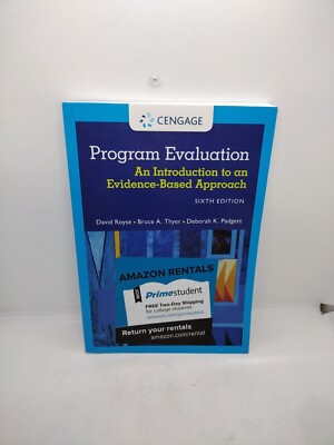 Program Evaluation: An - Paperback, by Royse David; Thyer - Acceptable n