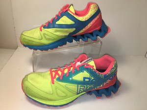yellow/Blue/Pink Running Shoes 