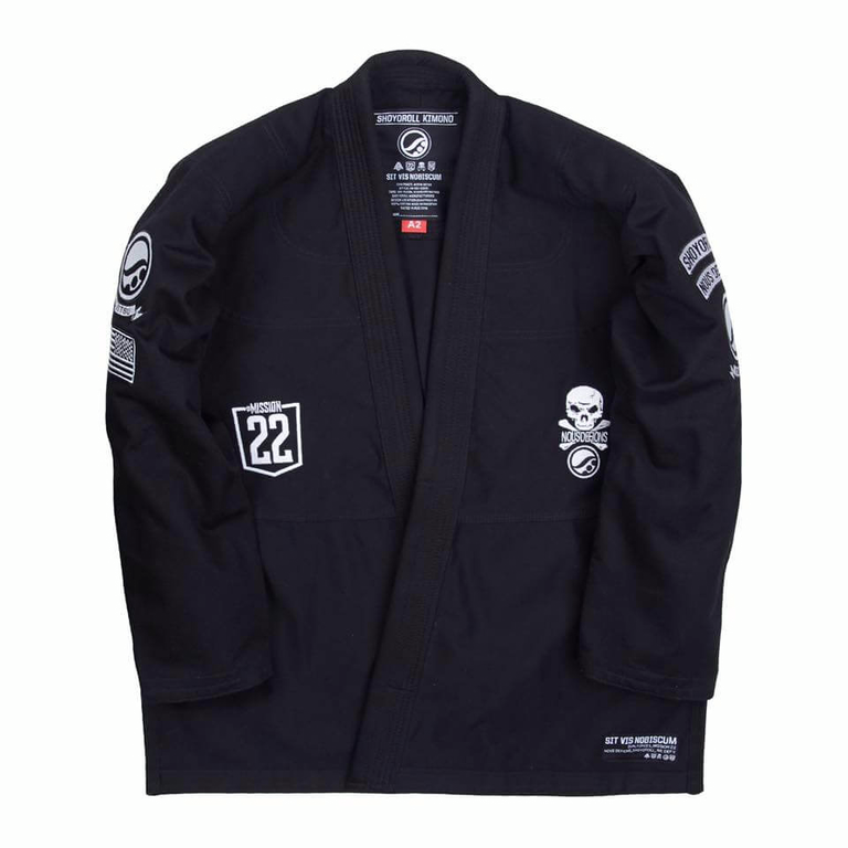 Shoyoroll Batch 66 Mission22 Project BJJ Gi Black JIU JITSU Shoyoroll Batch 66 Mission22 Project BJJ Gi Black JIU JITSU