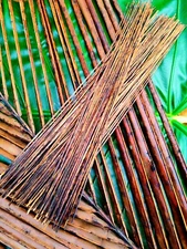 Natural Coconut Leaf broom sticks Eco-Friendly 100 Sticks 40CM Long