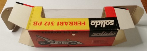 Solido Serie 100 art.194 Ferrari 312 PB con scatola orig. Perfetto. Come nuovo. - Foto 12 di 14