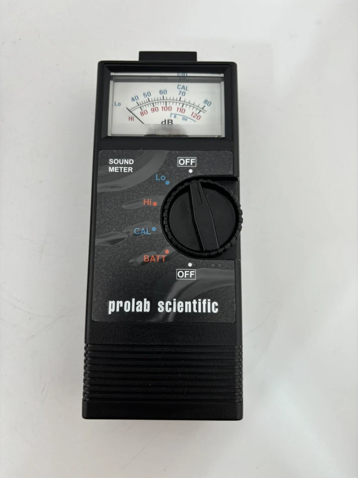 ProLab Scientific Sound Level Meter w/ Case and Manual - Image 4 of 4