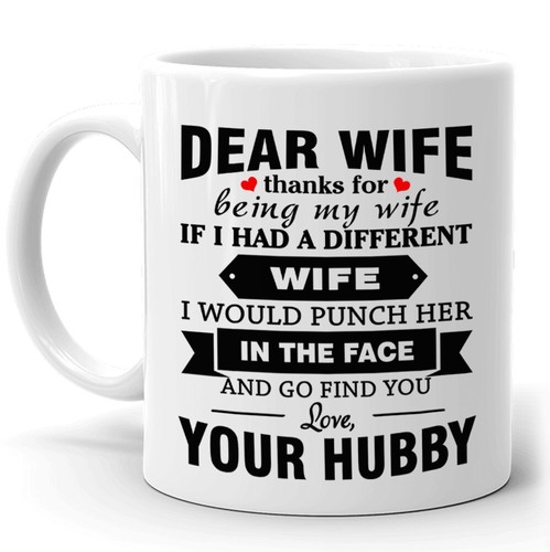 Magic Mug Gift for Dear Wife Thanks for being my Wife- Funny Gift for Wife Her - 第 16/16 張圖片